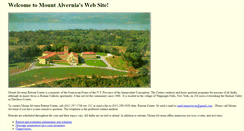 Desktop Screenshot of mtalvernia.org
