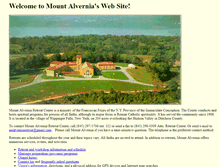 Tablet Screenshot of mtalvernia.org